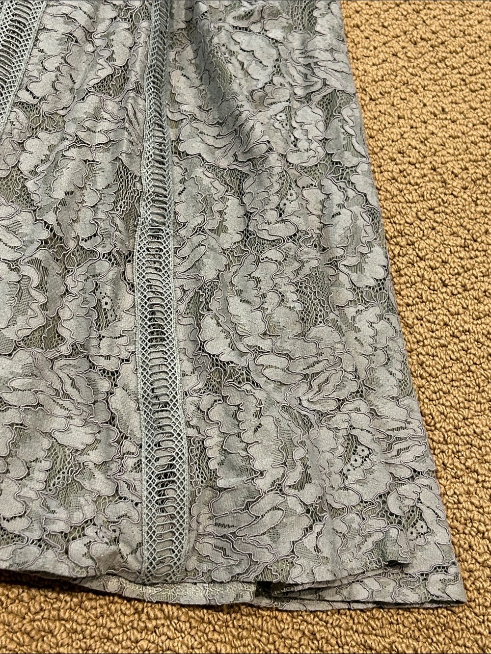 Baltic Born Monroe Sage Lace Dress size Medium Wedding Bridesmaid Formal Green - Picture 12 of 17